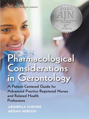 cover image of Pharmacological Considerations in Gerontology